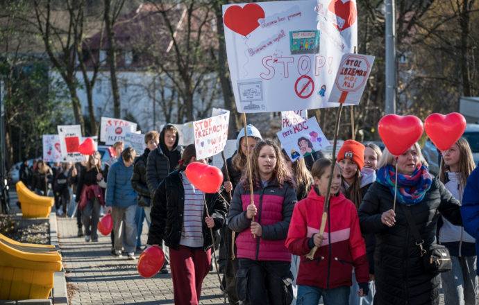 Kampania „Dzieciństwo bez Przemocy” w bocheńskim szpitalu. 