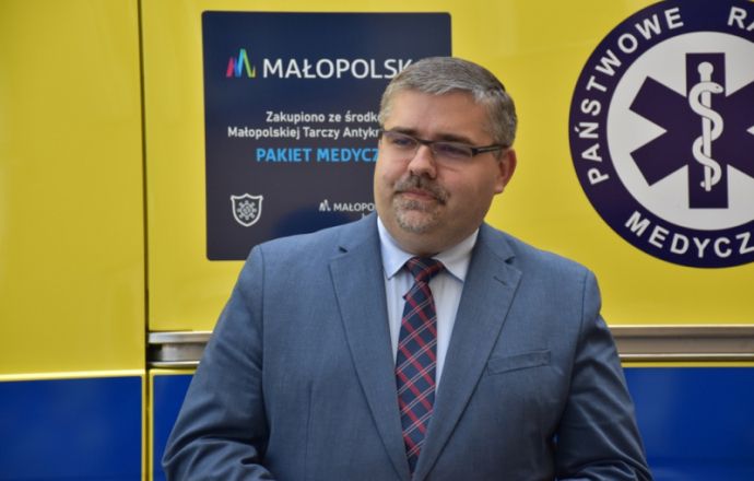 Nowe karetki w szpitalu