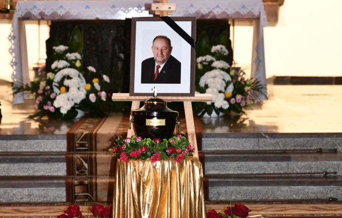 Pożegnaliśmy wybitnego samorządowca, byłego starostę bocheńskiego śp. Ludwika Węgrzyna
