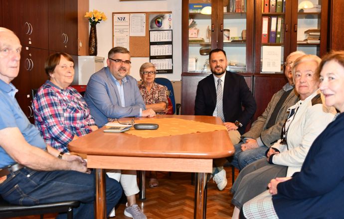 Starosta spotkał się z Zarządem bocheńskiego hospicjum
