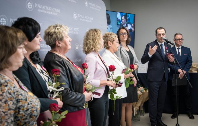 Otwarcie ZOL w Bochni i medale od Prezydenta