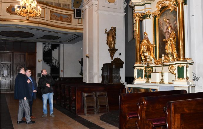 Konserwacja ołtarza pw. Jezusa Nazaretańskiego w bocheńskiej bazylice