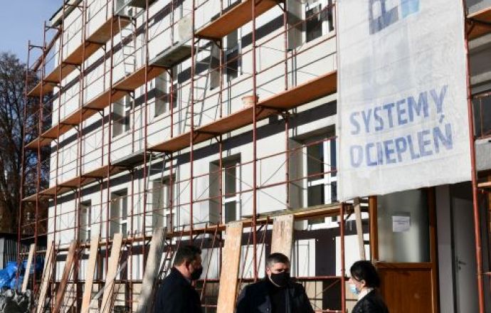 Trwa termomodernizacja SOSW za 1,5 miliona złotych