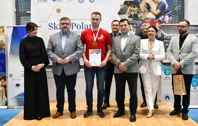 Krzysztof Żurek z Bochni, zwycięzcą Euro Skills Poland!