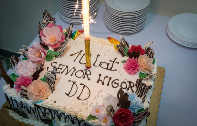 Jubileusz 10-lecia Dziennego Domu Senior  „Wigor”