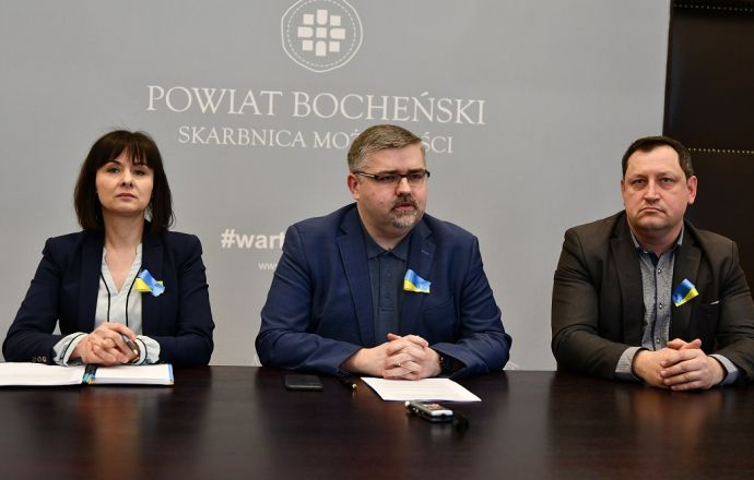 Konferencja prasowa dot. sprawnej koordynacji działań pomocowych dla Uchodźców