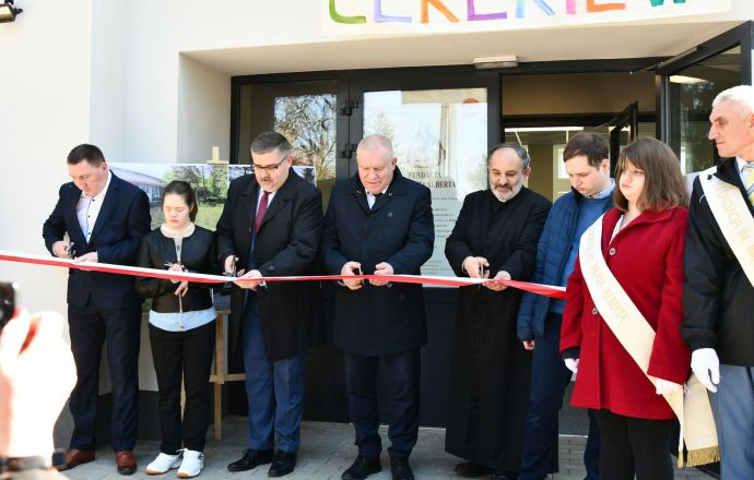 Uroczyste otwarcie ŚDS w Cerekwi