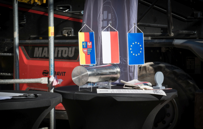 Nowe pracownie dla uczniów „Mechanika”. Akt erekcyjny wmurowany