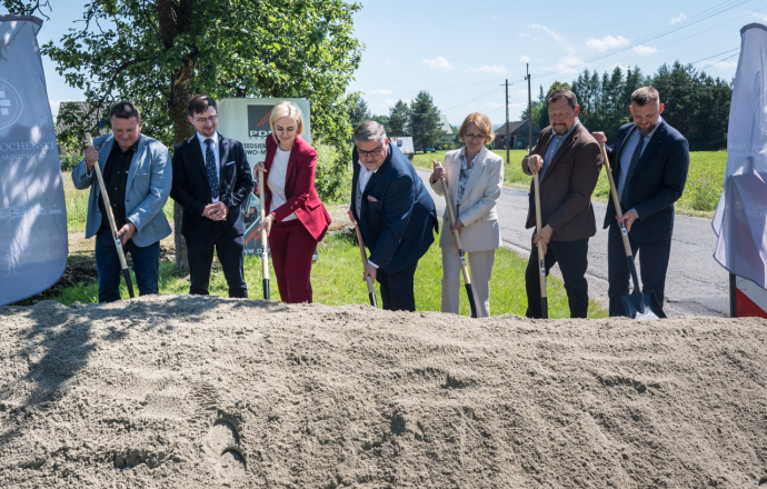 Rusza przebudowy dróg powiatowych w Wiśniczu i Lipnicy
