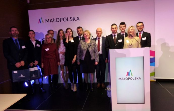 Mechanik, Ekonomik i CKZiU w Łapanowie nagrodzeni podczas Gali kształcenia zawodowego 2018 - Konkurs Mam Zawód. Mam Fantazję