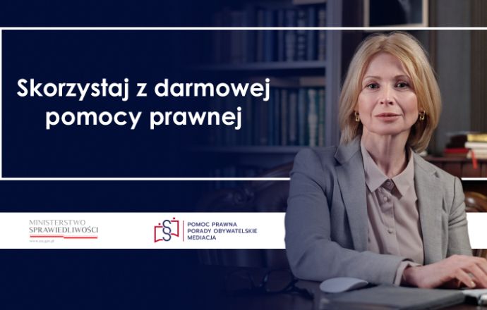 Skorzystaj z darmowej pomocy prawnej