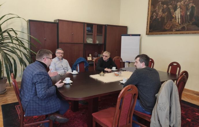 Starosta spotkał sie z przedstawicielami branży handlowej