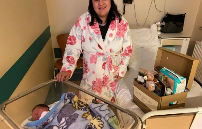 Amelia - pierwsze dziecko w powiecie bocheńskim w 2021 roku 