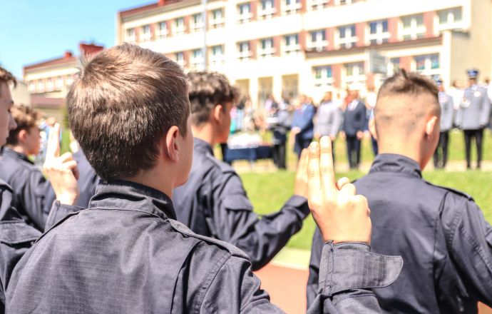 Ślubowanie klas mundurowych