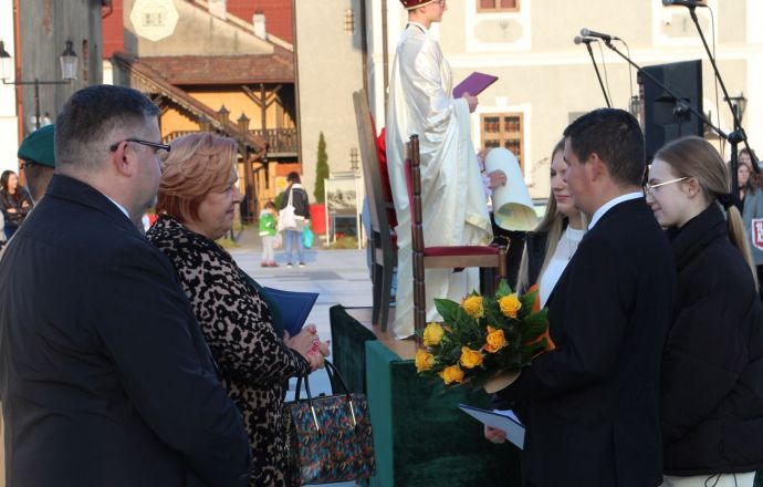 Ślubowanie uczniów Ogólniaka