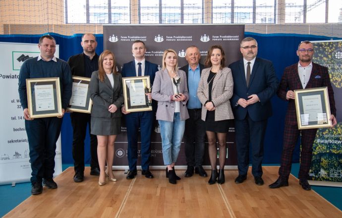 Werner Kenkel oraz firma Banat pracodawcami roku Powiatu Bocheńskiego