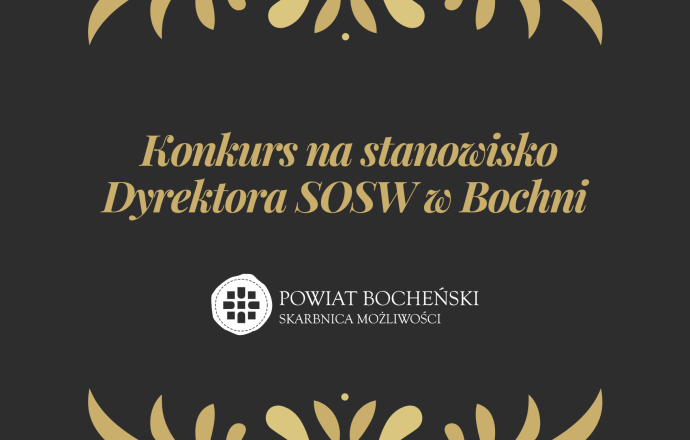 Konkurs na stanowisko dyrektora SOSW