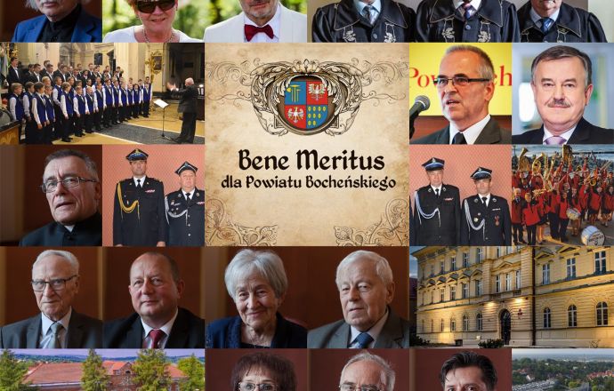 Wyróżnieni tytułem Bene Meritus dla Powiatu Bocheńskiego 