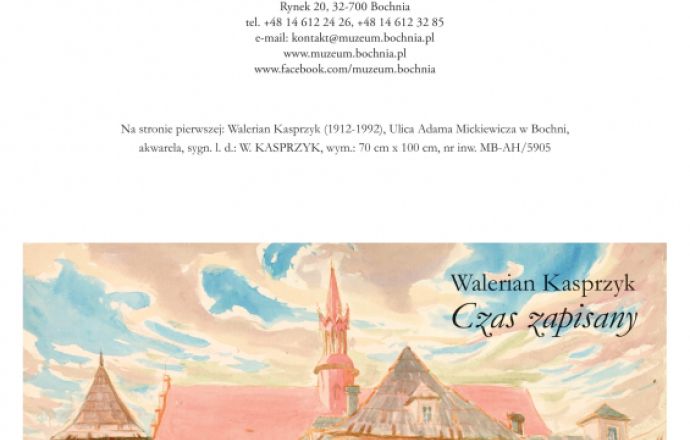 Wernisaz wystawy Waleriana Kasprzyka