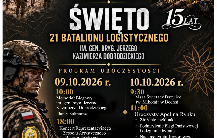 Święto 21. Batalionu Logistycznego z Rzeszowa