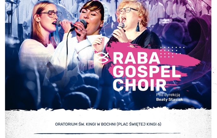 Koncert inauguracyjny chóru Raba Gospel Choir