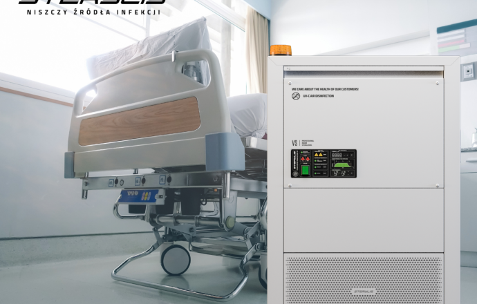 Urządzenie Sterylis wiśnickiej firmy niszczy koronawirusa!