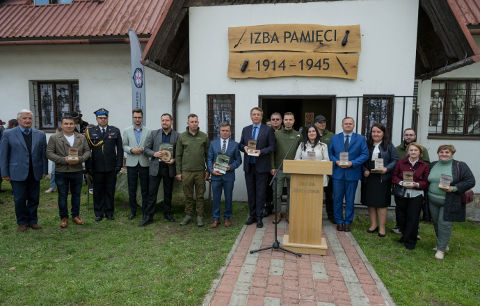Otwarcie Izby Pamięci 1914-1945 w Żegocinie 
