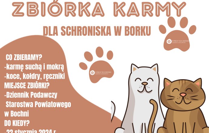 Zbiórka dla schroniska w Borku