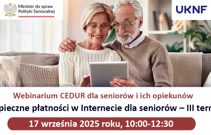 Bezpieczne płatności w Internecie dla seniorów