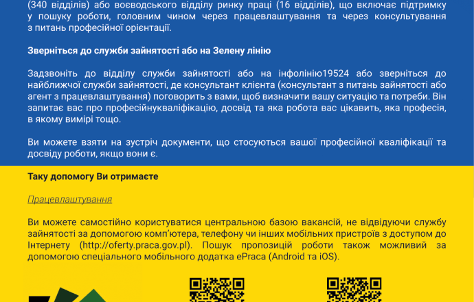 Jesteś uchodźcą z Ukrainy? Oto możliwa pomoc dla Ciebie i Twojej rodziny w ramach poszukiwania pracy