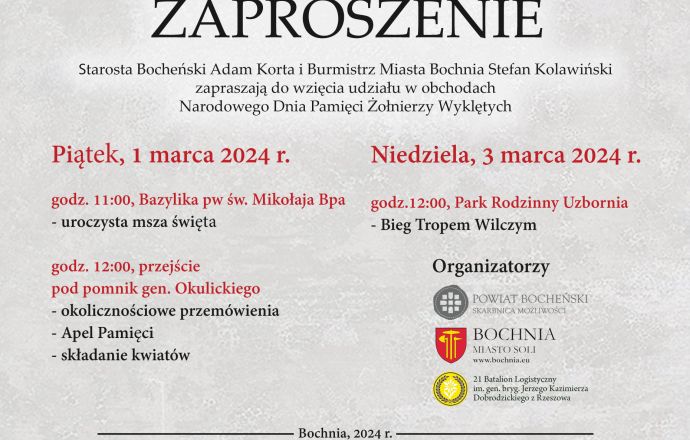 Obchody Narodowego Dnią Pamięci Żołnierzy Wykletych 