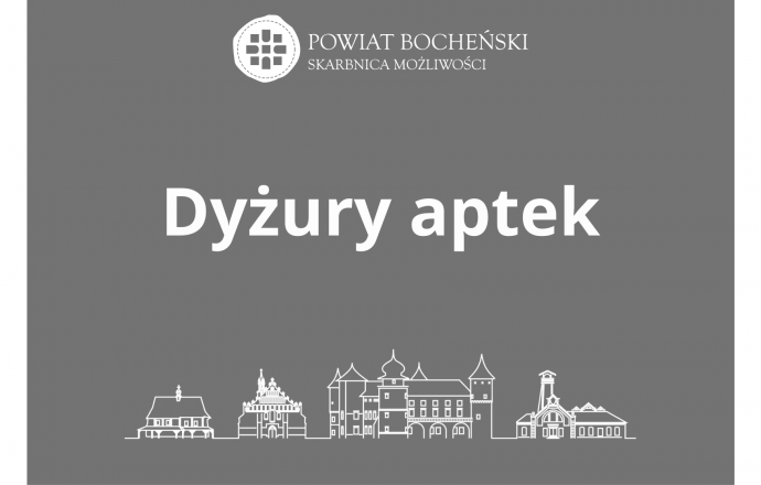 Dyżury świąteczne i nocne aptek
