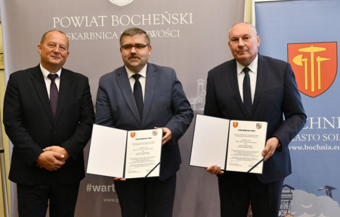 Starosta i Burmistrz podpisali list intencyjny w sprawie zjazdu z obwodnicy