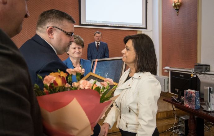 Pożegnanie dyrektor PCPR w Bochni