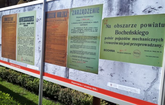Wrzesień 1939 – wystawa przed Starostwem