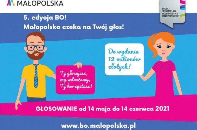 Głosuj w Budżecie Obywatelskim Małopolski