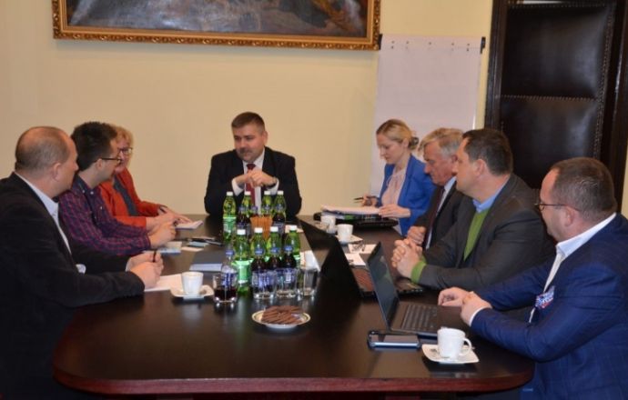 Pierwsze posiedzenie Zarządu Powiatu