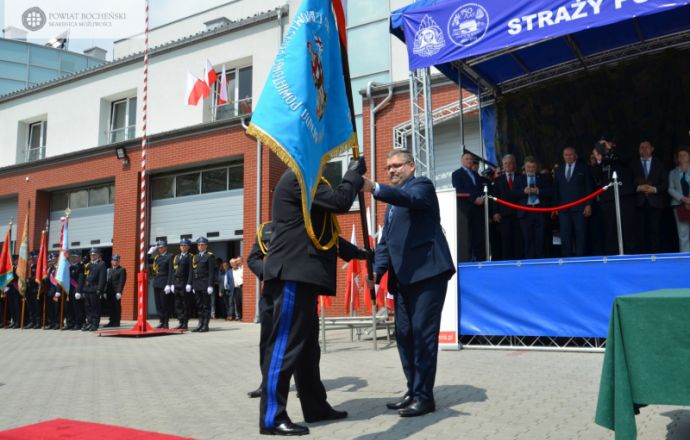 Jubileusz straży pożarnej w Bochni