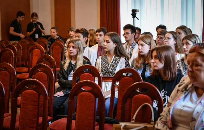 Uczniowe z Lwowa odwiedzili 1 LO w Bochni