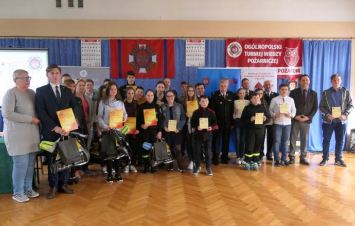 Młodzież Zapobiega Pożarom - eliminacje powiatowe