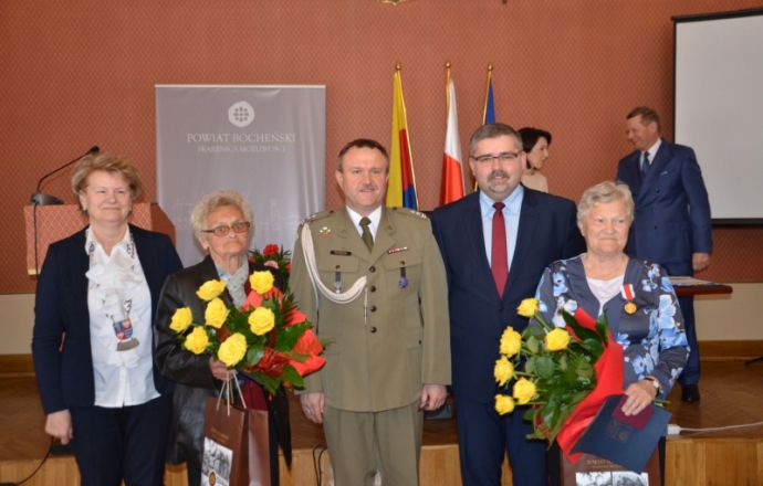 Wręczenie medali za Zasługi dla Obronności Kraju