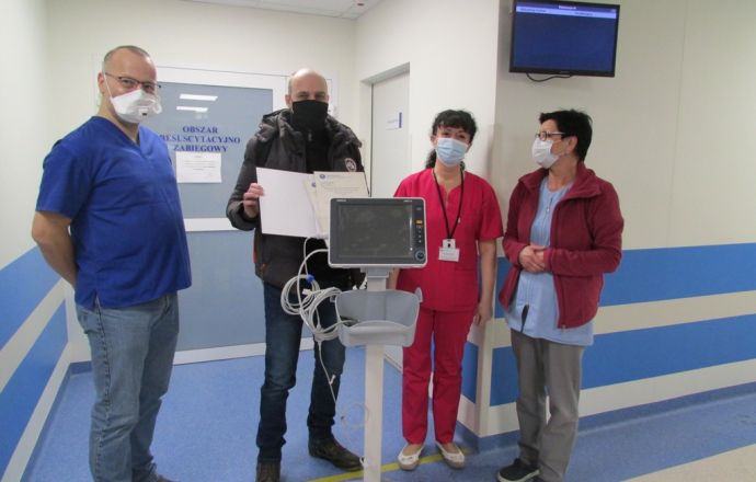 Nowy kardiomonitor w bocheńskim szpitalu