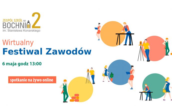 Wirtualny Festiwal Zawodów „Nowe Horyzonty Edukacji Zawodowej w Zespole Szkół Nr 2 w Bochni