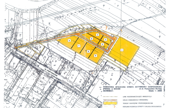 Przetarg na działkę w powiatowej strefie