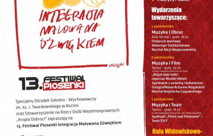 Gala finałowa Festiwalu Integracja Malowana Dźwiękiem