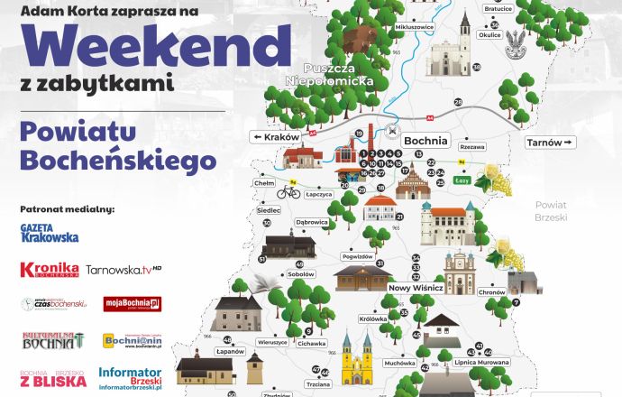 Zapraszamy na Weekend z Zabytkami Powiatu Bocheńskiego