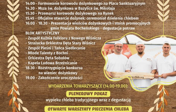 Plakat dożynki