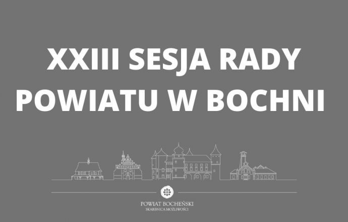XXIII Sesja Rady Powiatu