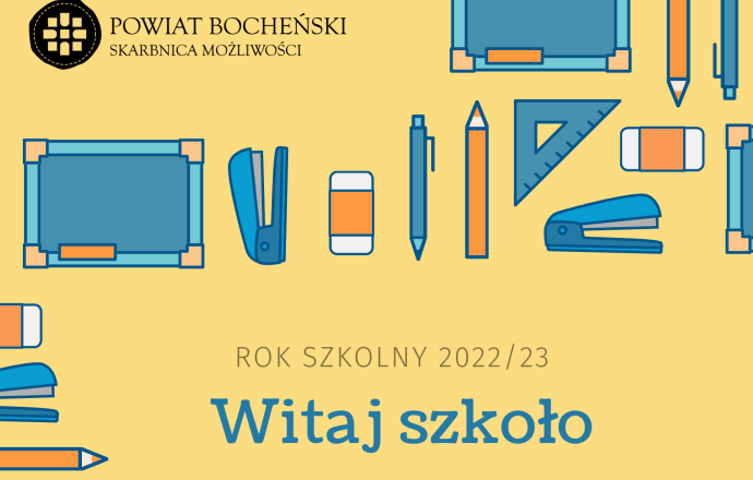 Rozpoczęcie roku szkolnego - list Starosty do nauczycieli i uczniów