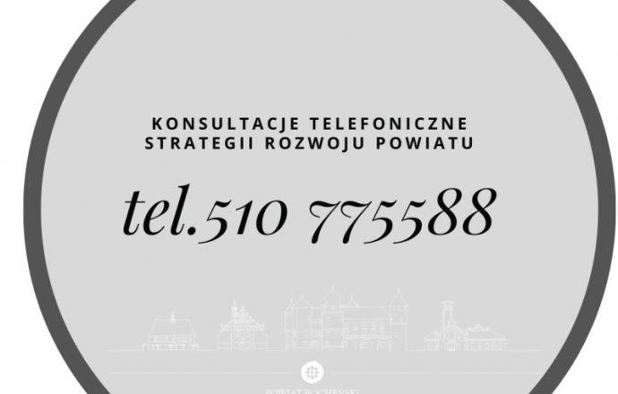 Konsultacje telefoniczne  Strategii Rozwoju Powiatu